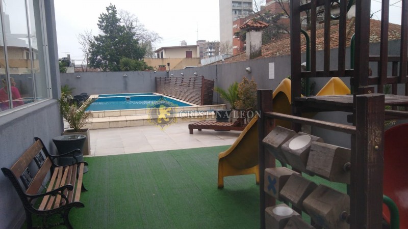 IMPECABLE  MONOAMBIENTE C/ BALCON (EDIFICIO IMPERIO) PISCINA/SUM