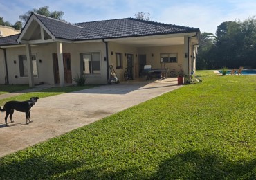 CHALET 4 AMBIENTE C/ PILETA PARRILLA Y QUINCHO, BARRIO CERRADO EL CORTIJO